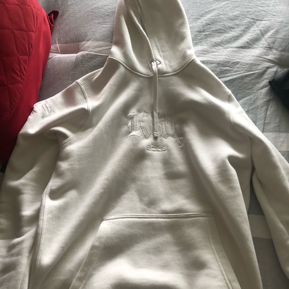 Kith x Nike Lebron Cloak Hoodie - small - white - Picture 6 of 7